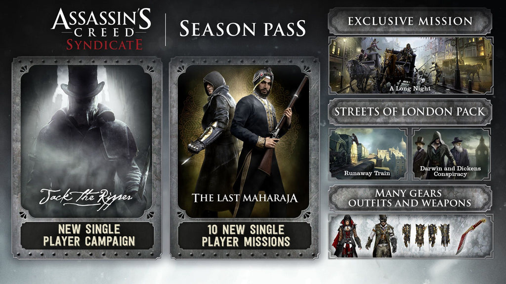 Assassin's Creed Syndicate Season Pass - Ubisoft Connect - EUROPE