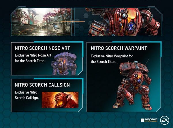 Titanfall 2 - Nitro Scorch Pack Key Origin GLOBAL