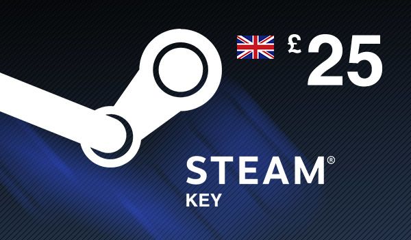 Steam Gift Card 25 GBP - Steam Key - United Kingdom
