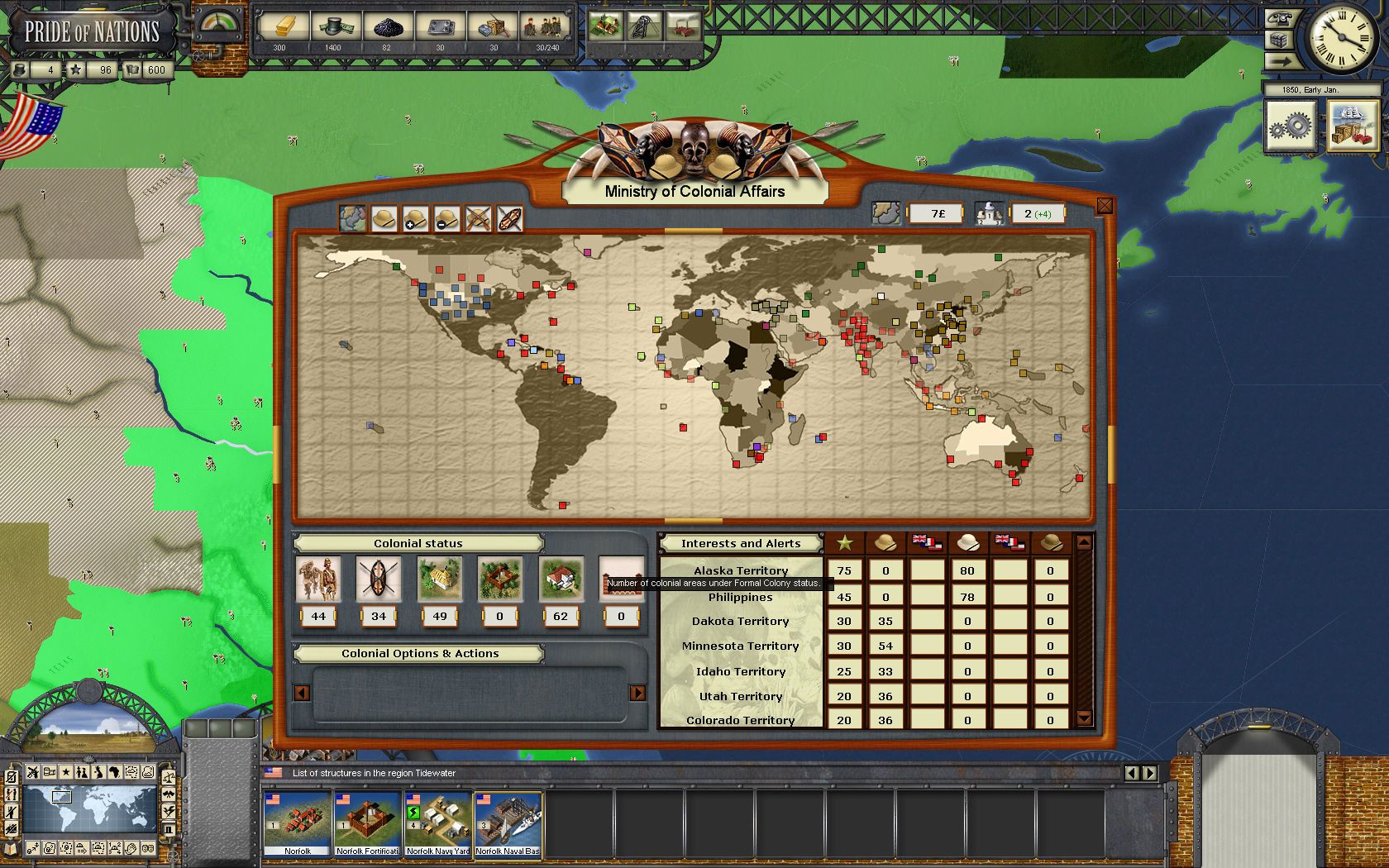 Pride of Nations Steam Key GLOBAL