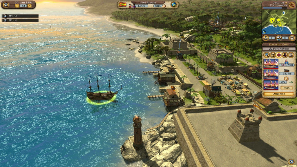 Port Royale 3: New Adventures Steam Key GLOBAL