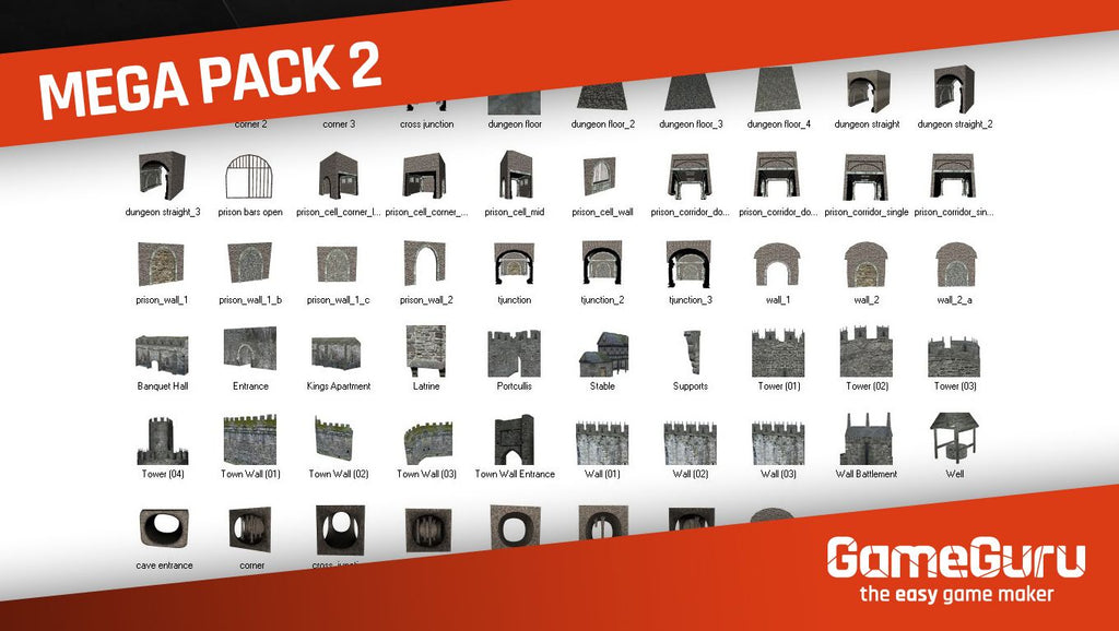 GameGuru - Mega Pack 2 Steam Key GLOBAL