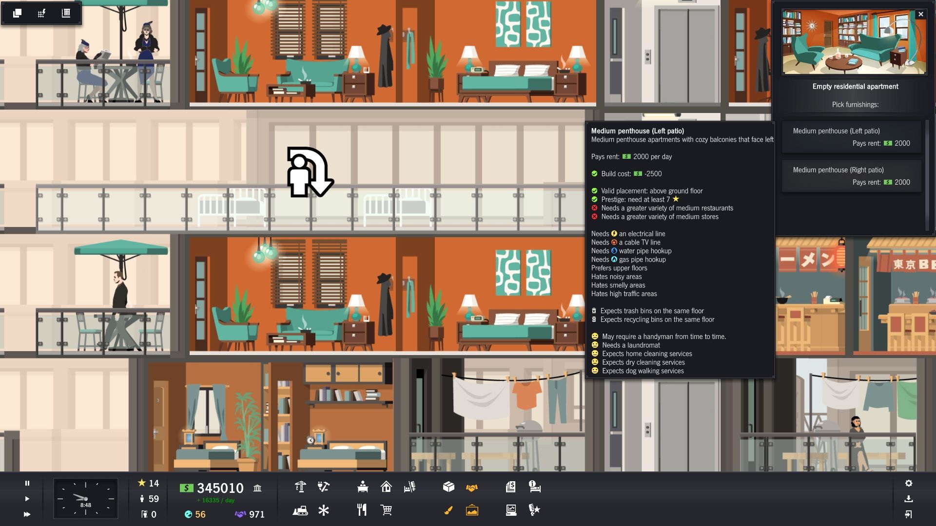 Project Highrise: Tokyo Towers Key Steam PC GLOBAL
