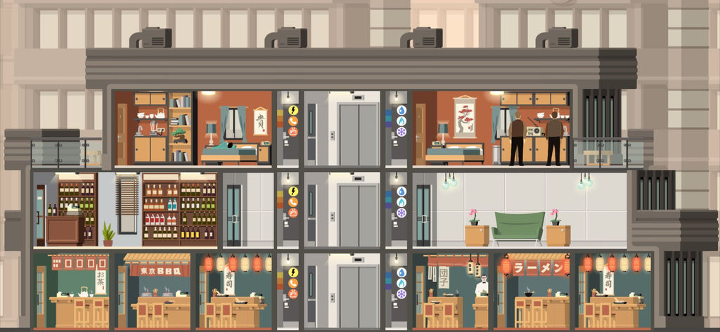 Project Highrise: Tokyo Towers Key Steam PC GLOBAL