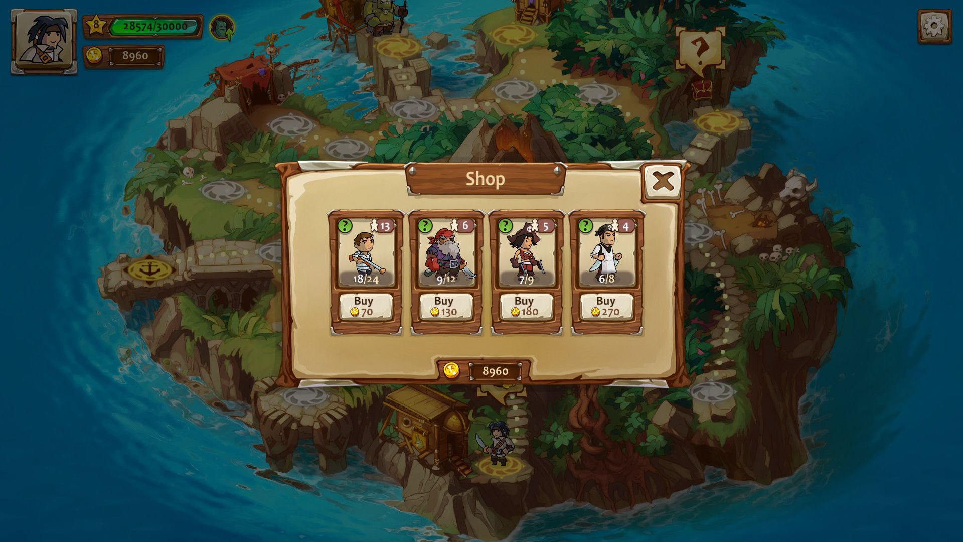 Braveland Pirate Steam Key GLOBAL