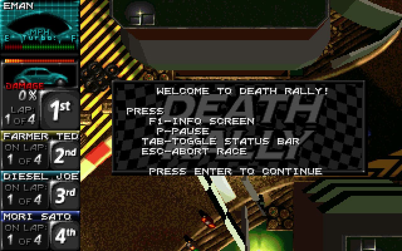Death Rally (Classic) Steam Key GLOBAL