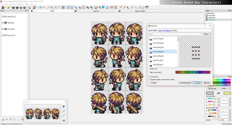 Game Character Hub PE: DS Generator Parts Steam Key GLOBAL