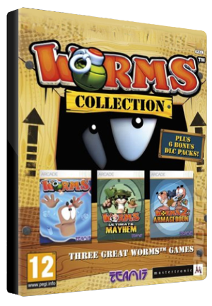 Worms Collection 2014 - Steam Key - GLOBAL