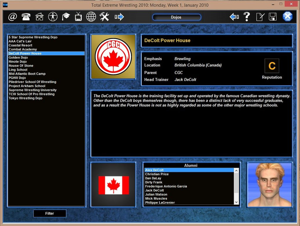 Total Extreme Wrestling 2010 Steam Key GLOBAL