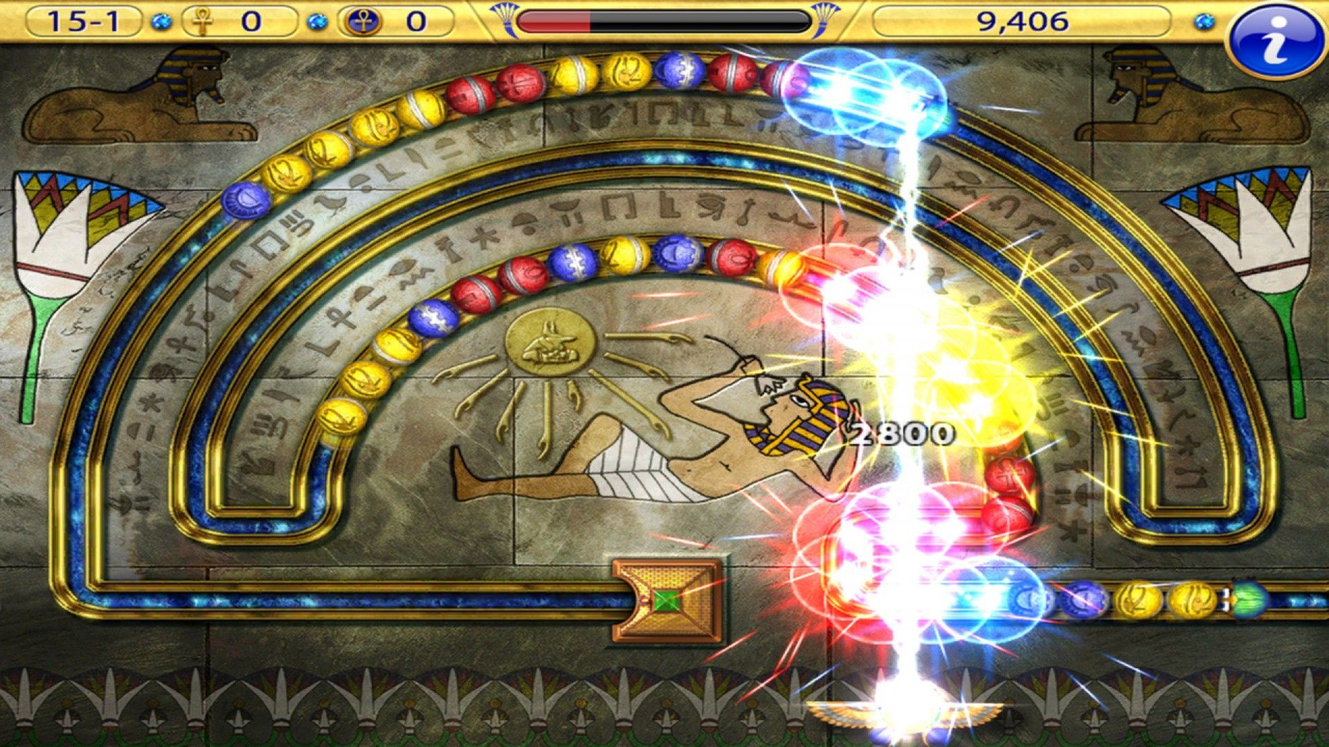 Luxor: Amun Rising HD Steam Key GLOBAL