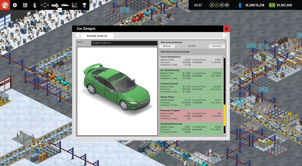 Production Line: Car factory simulation Steam Key GLOBAL