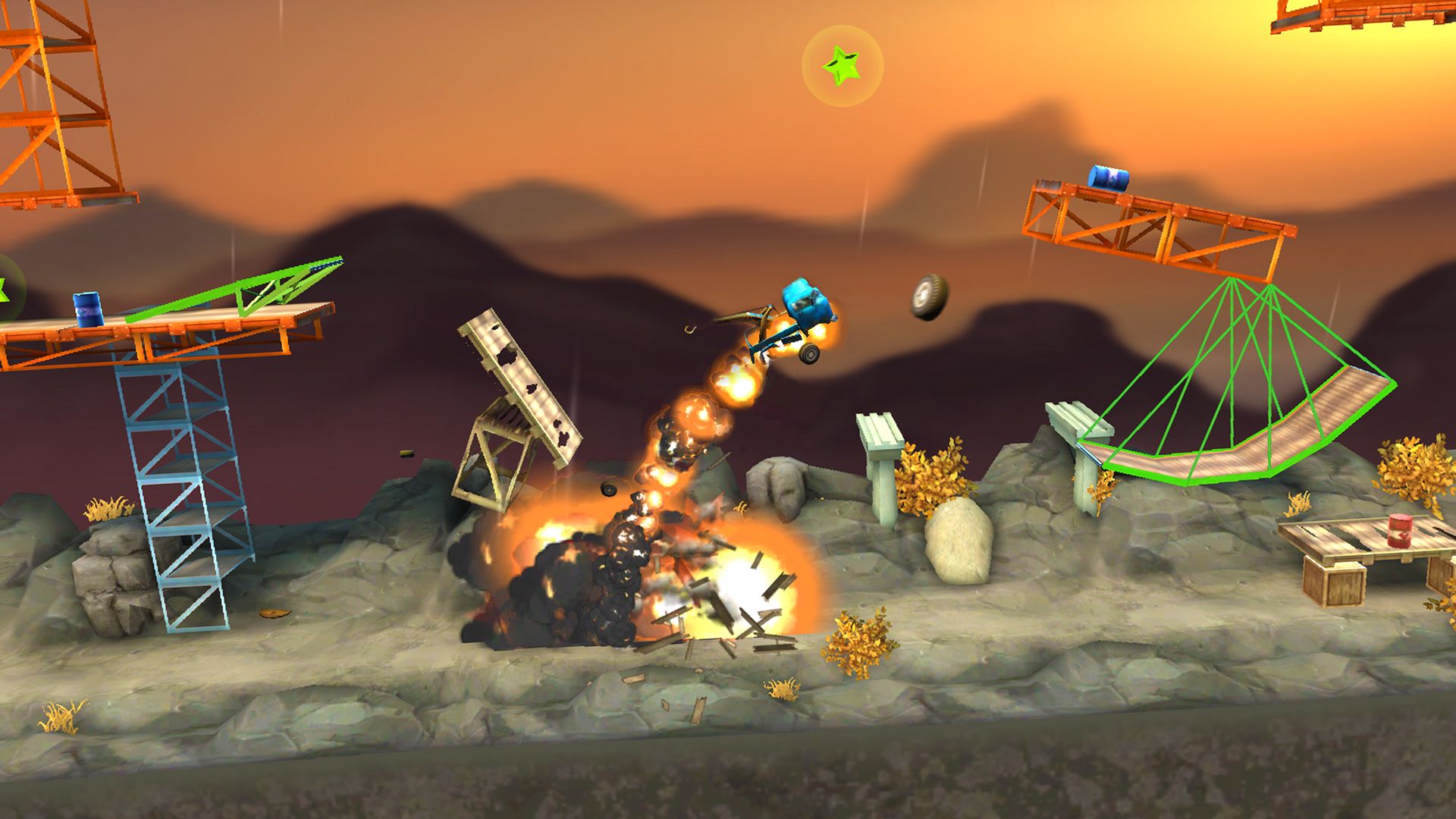Bridge Constructor Stunts Steam Key GLOBAL