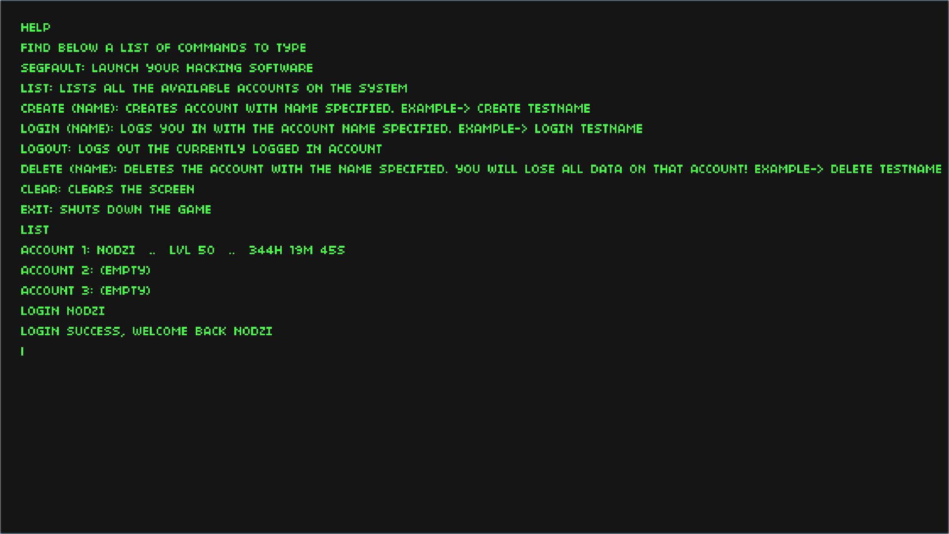 SEGFAULT Steam Key GLOBAL