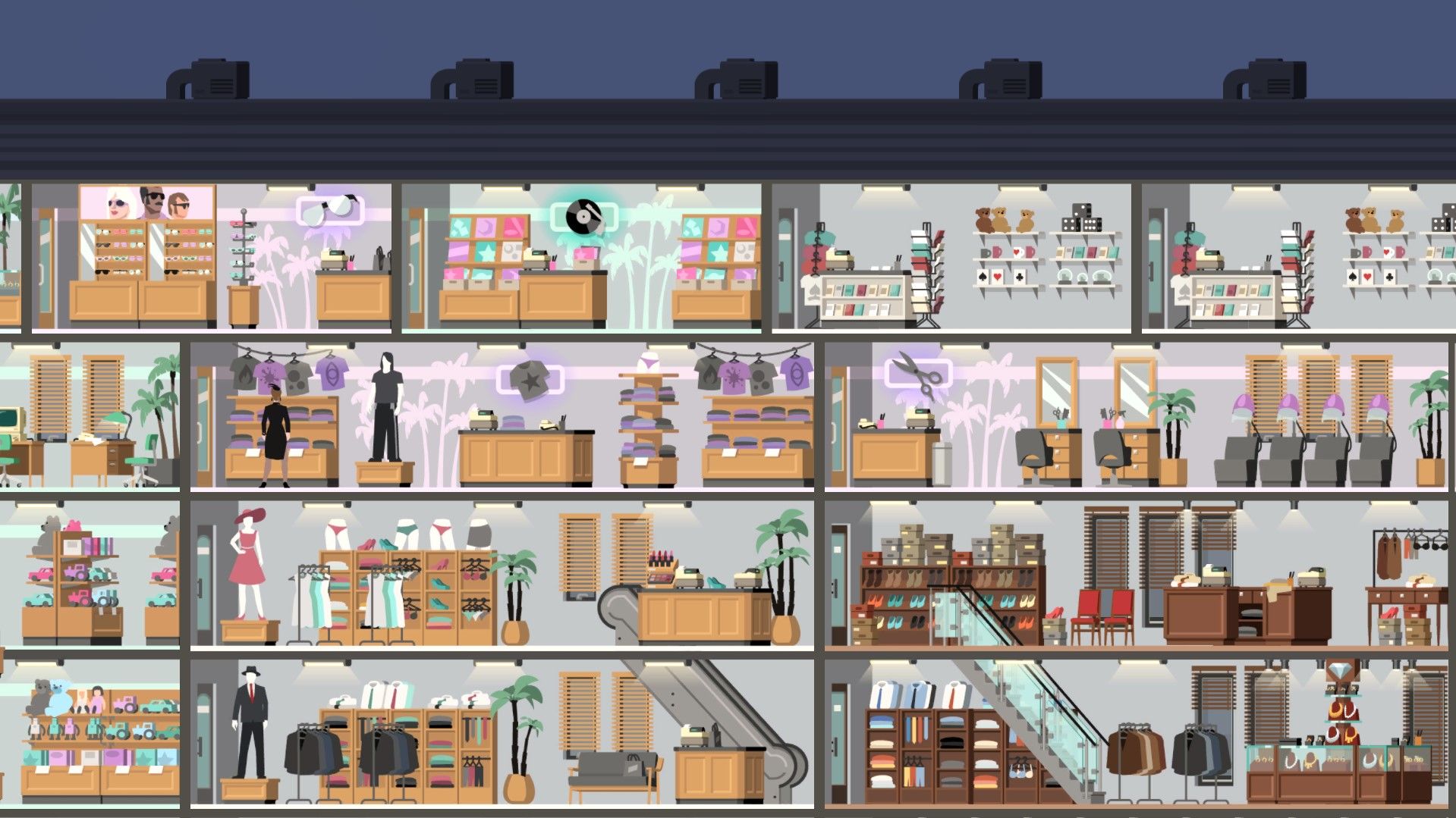 Project Highrise: Miami Malls Steam PC Key GLOBAL