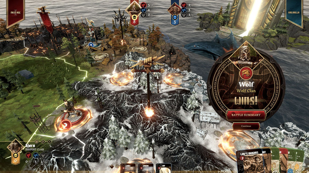 Blood Rage: Digital Edition (PC) - Steam Key - GLOBAL