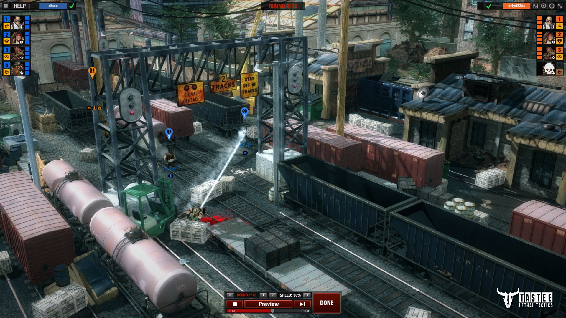 TASTEE: Lethal Tactics Steam Key GLOBAL