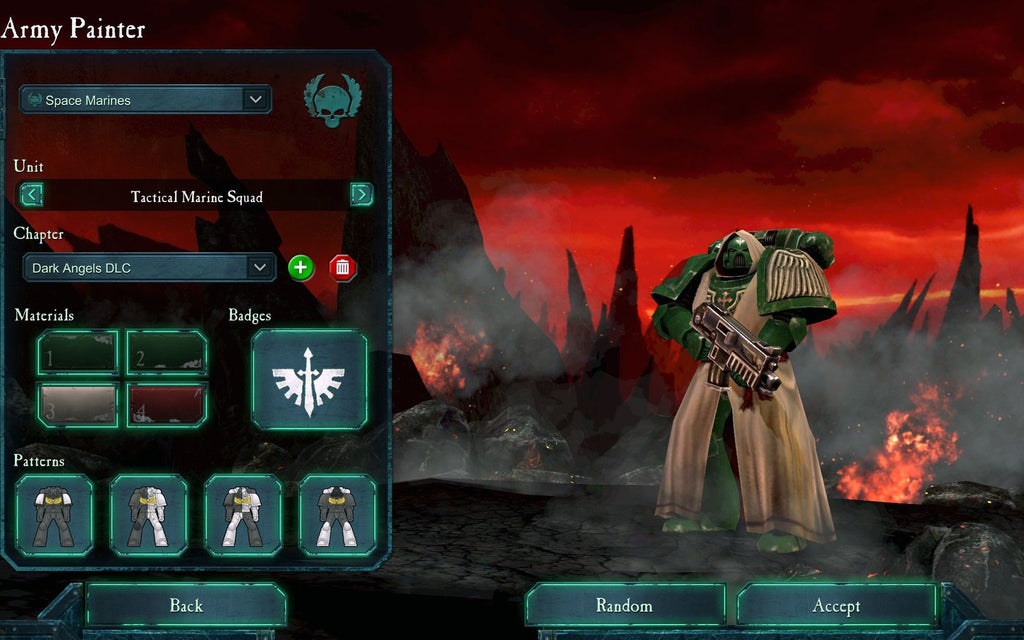 Warhammer 40,000: Dawn of War II: Retribution - Dark Angels Pack Steam Key GLOBAL