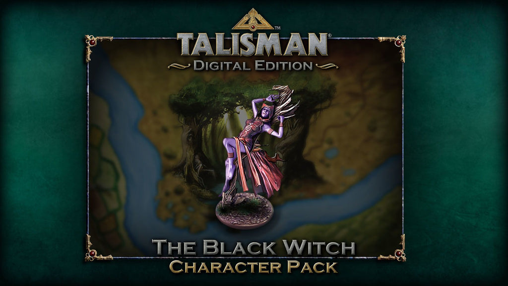 Talisman: Digital Edition - Black Witch Character Pack Steam Key GLOBAL