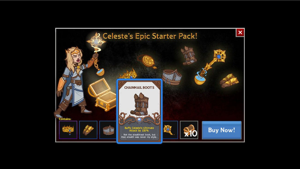 Idle Champions of the Forgotten Realms - Celeste's Starter Pack Steam Key GLOBAL