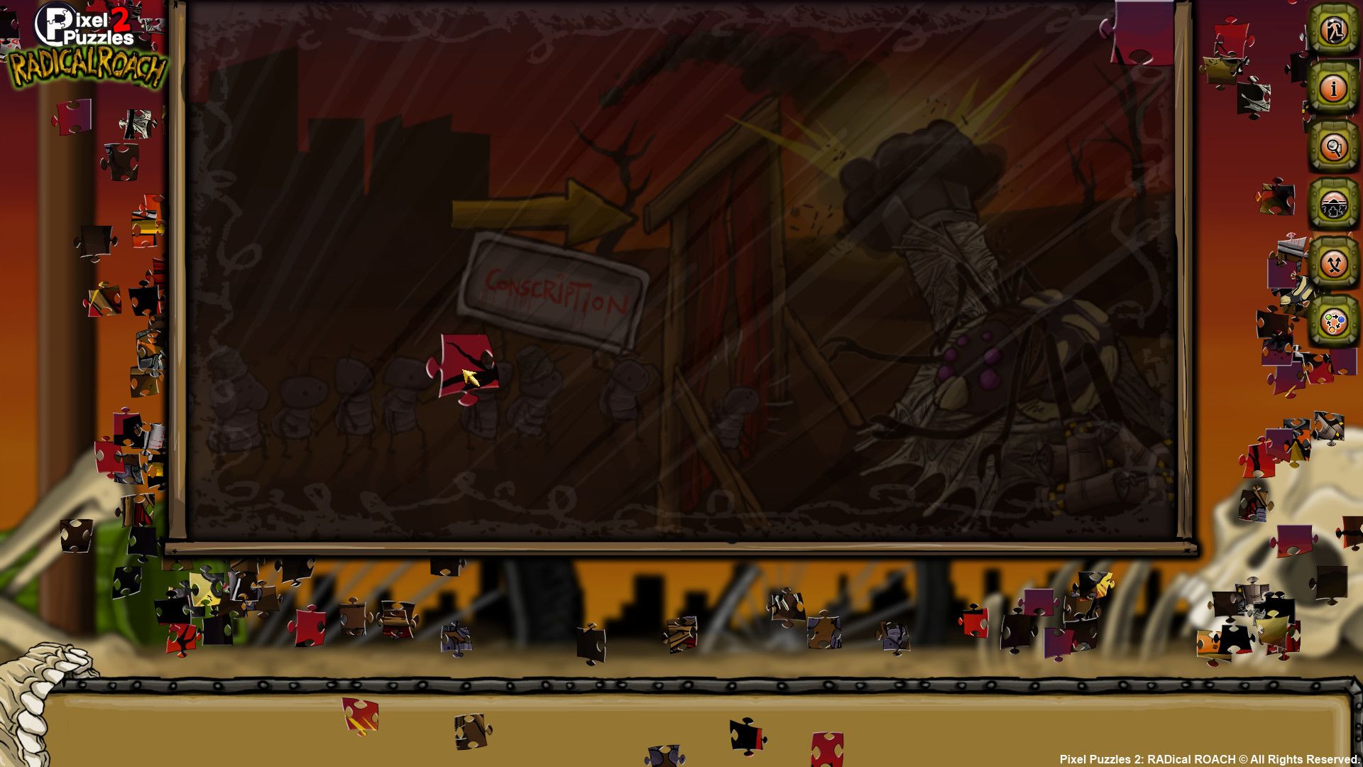 Pixel Puzzles 2: RADical ROACH Steam Key GLOBAL