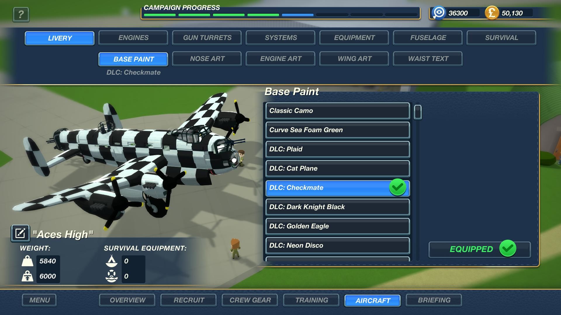 Bomber Crew Skin Pack Steam Key GLOBAL