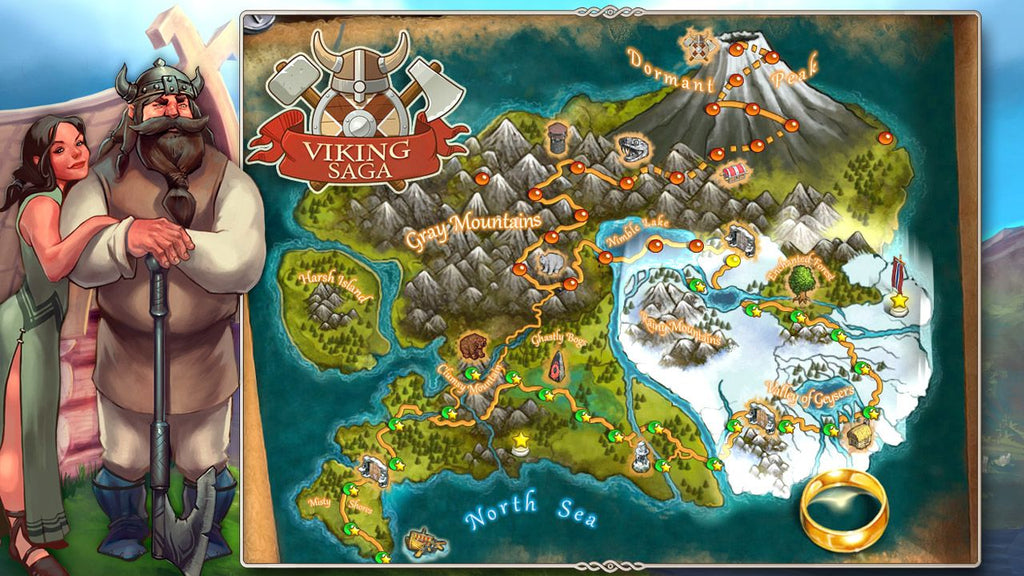 Viking Saga: The Cursed Ring Steam Key GLOBAL