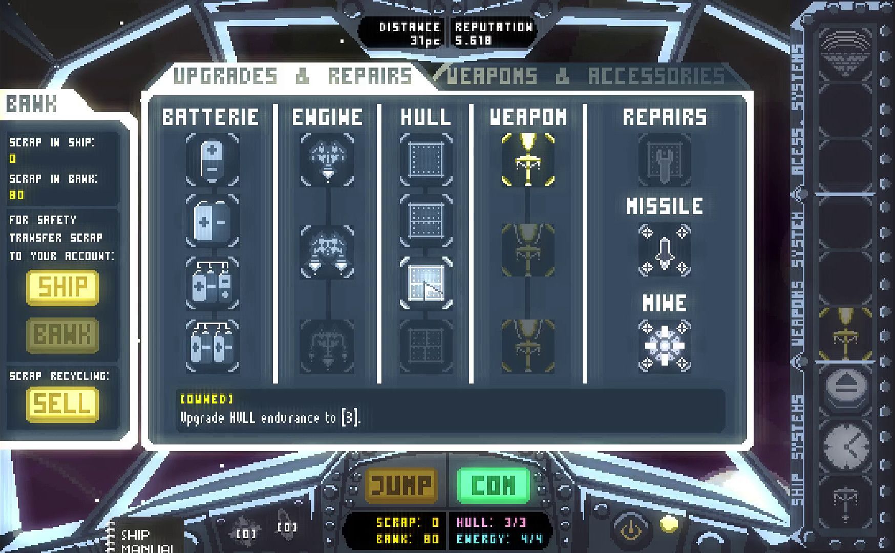 NEXT JUMP: Shmup Tactics Steam Key GLOBAL