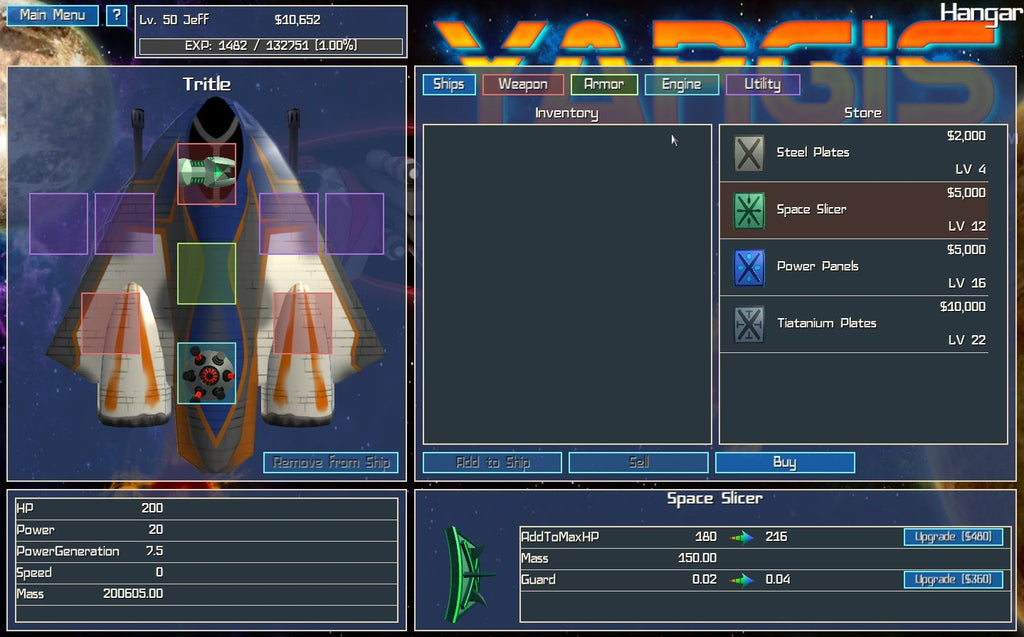 Yargis - Space Melee Steam Key GLOBAL