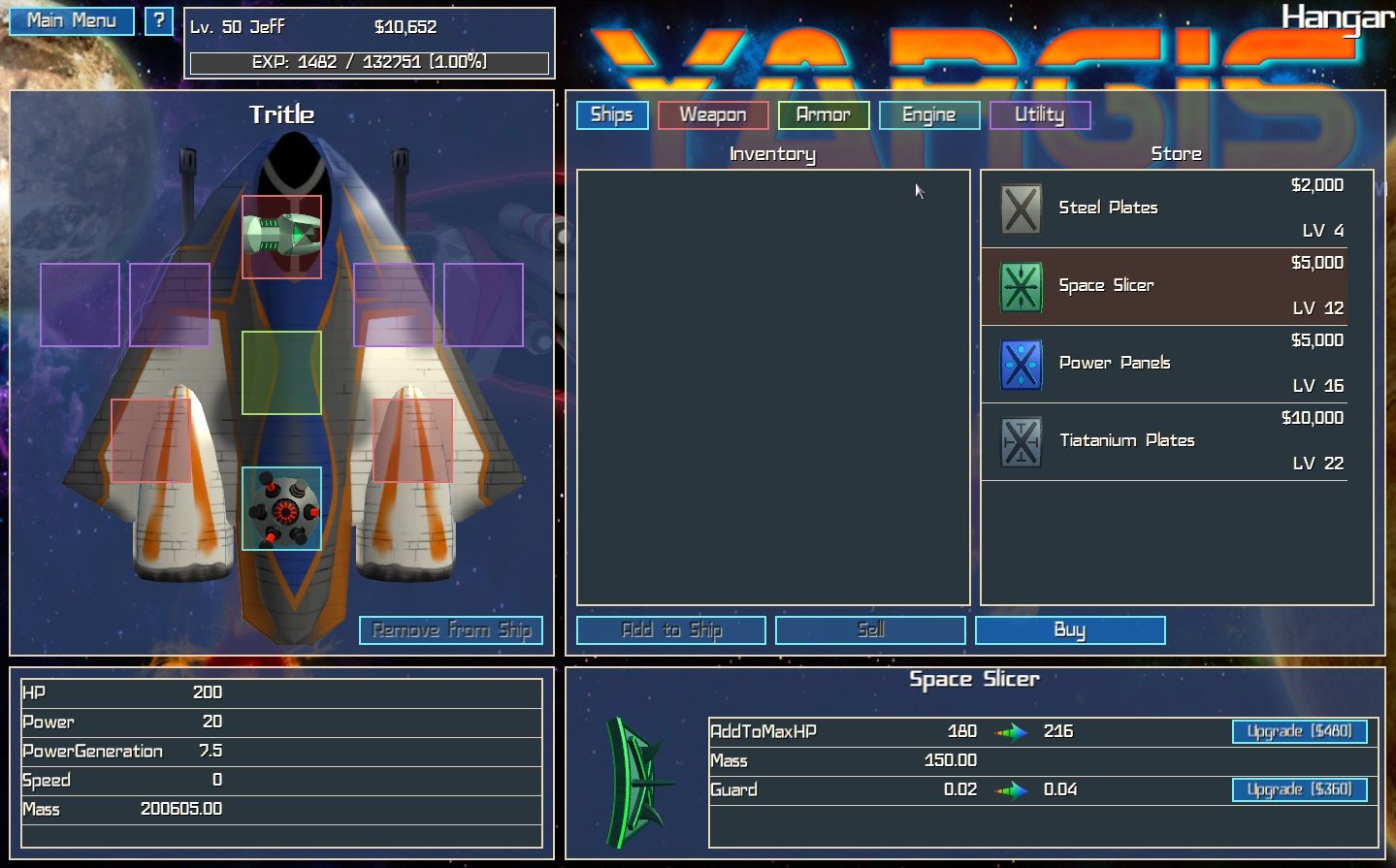 Yargis - Space Melee Steam Key GLOBAL