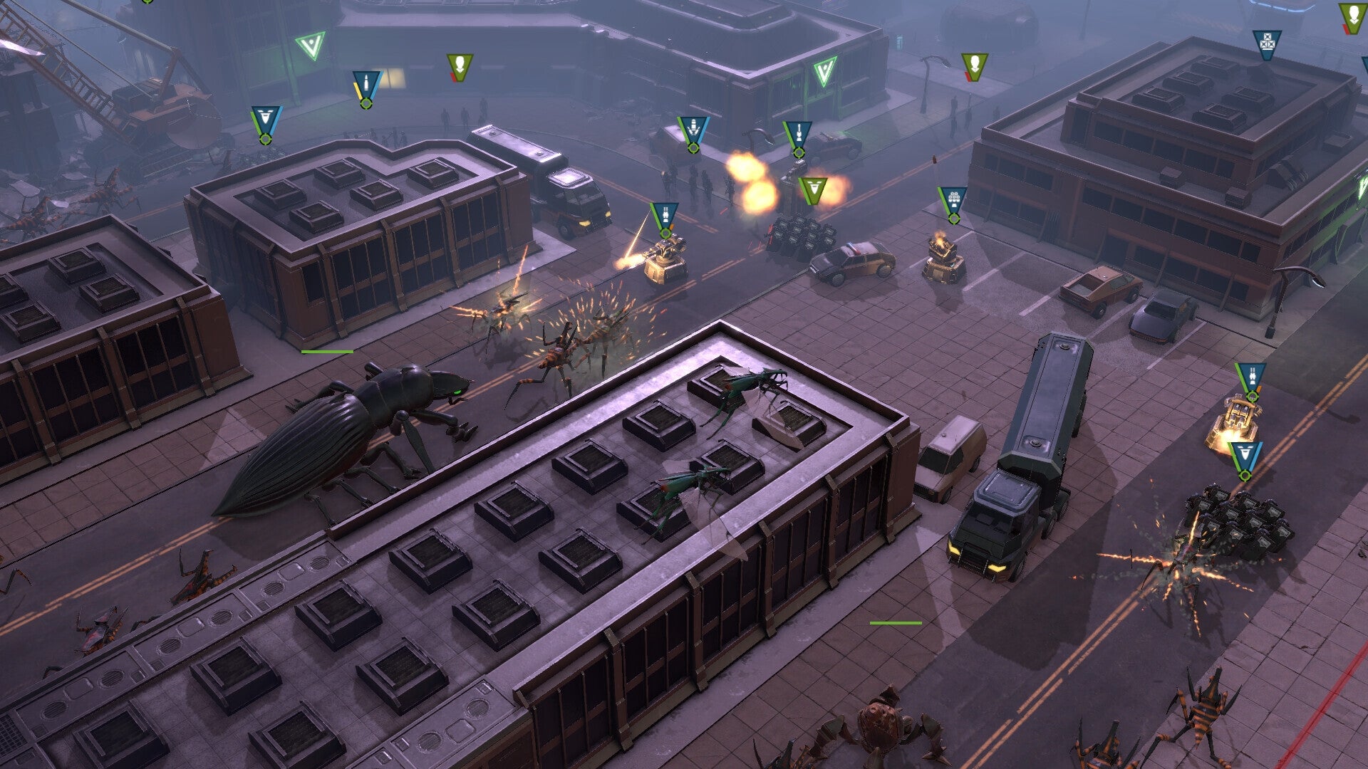 Starship Troopers: Terran Command - Urban Onslaught (PC) - Steam Key - GLOBAL