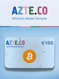 Azteco Bitcoin On-Chain Voucher 100 EUR - Azteco Key - GLOBAL