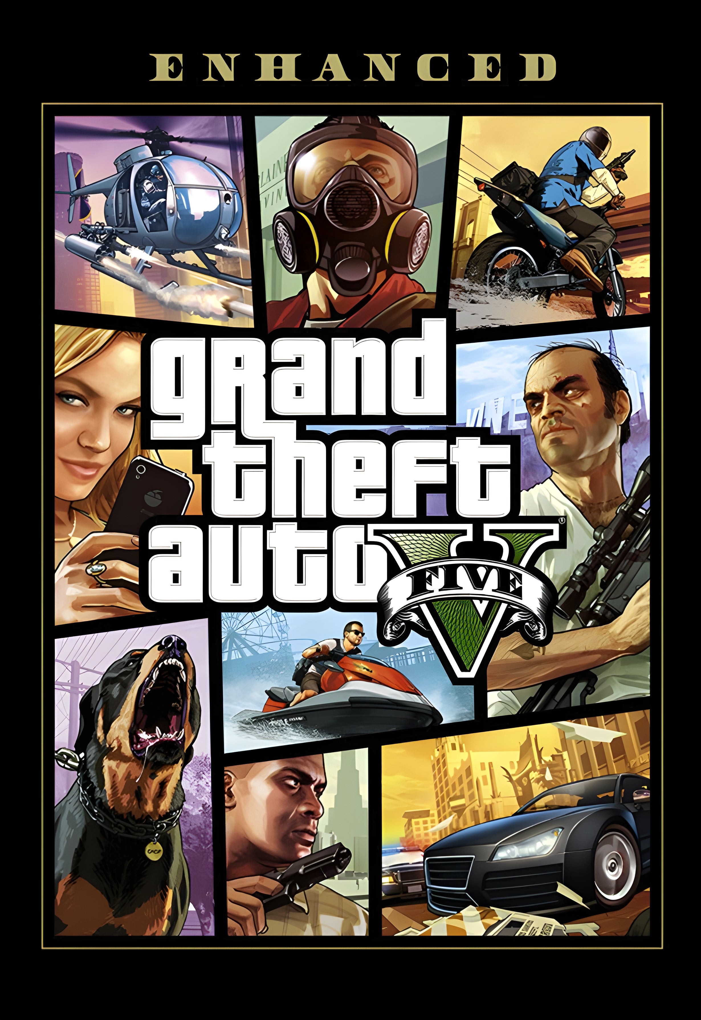 Grand Theft Auto V Enhanced (PC) - Rockstar Games Key - GLOBAL