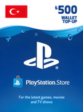 PlayStation Network Gift Card 500 TRY - PSN Key - TURKEY