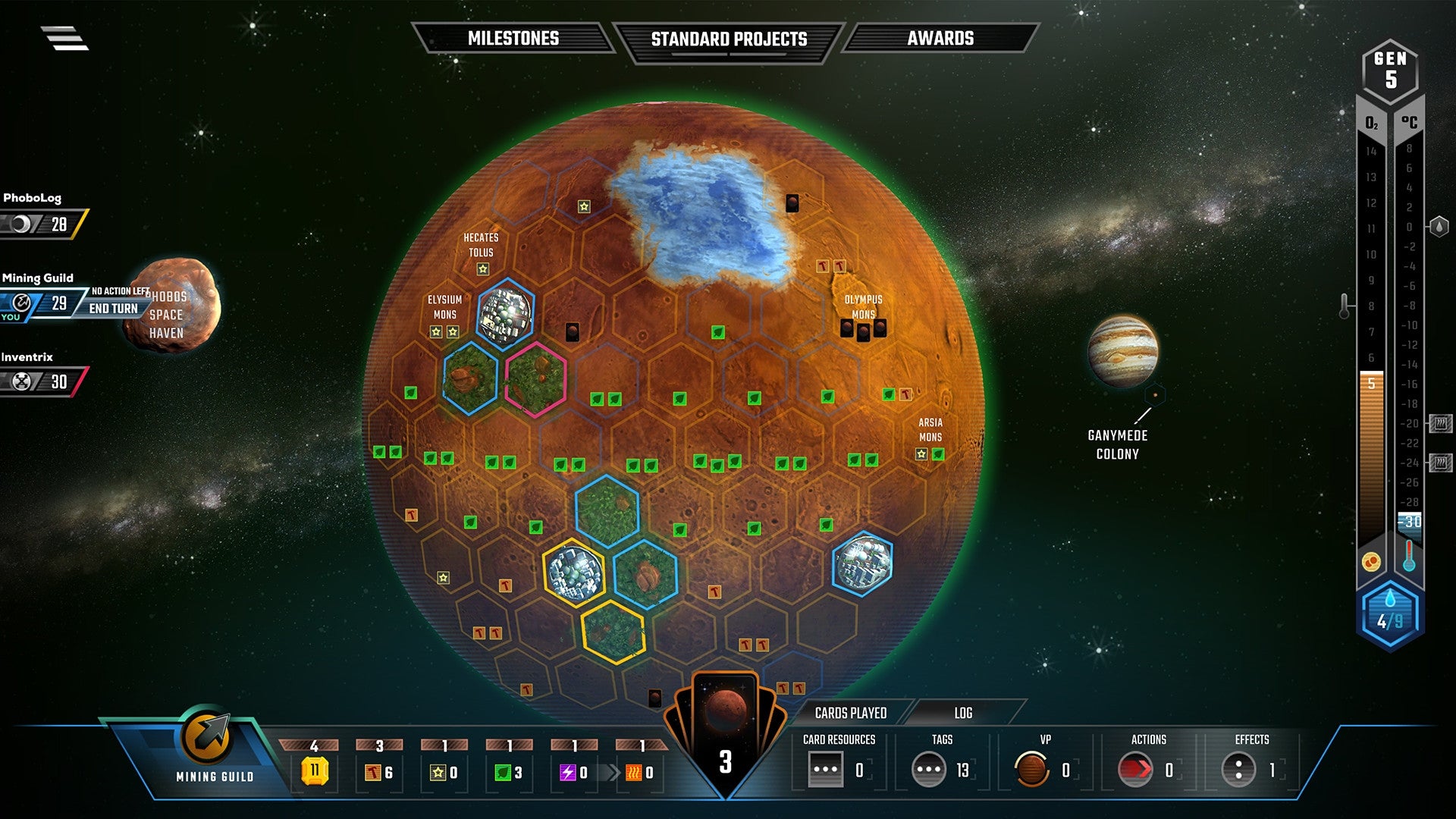 Terraforming Mars - Hellas & Elysium (PC) - Steam Key - GLOBAL