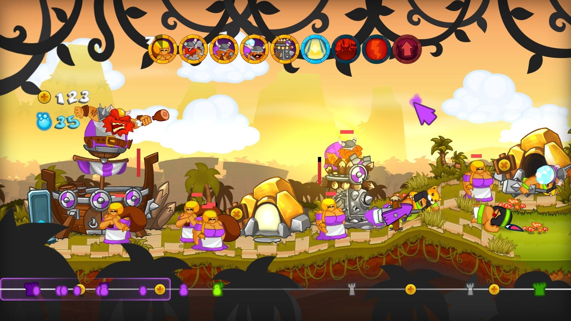 Swords and Soldiers HD Steam Key GLOBAL