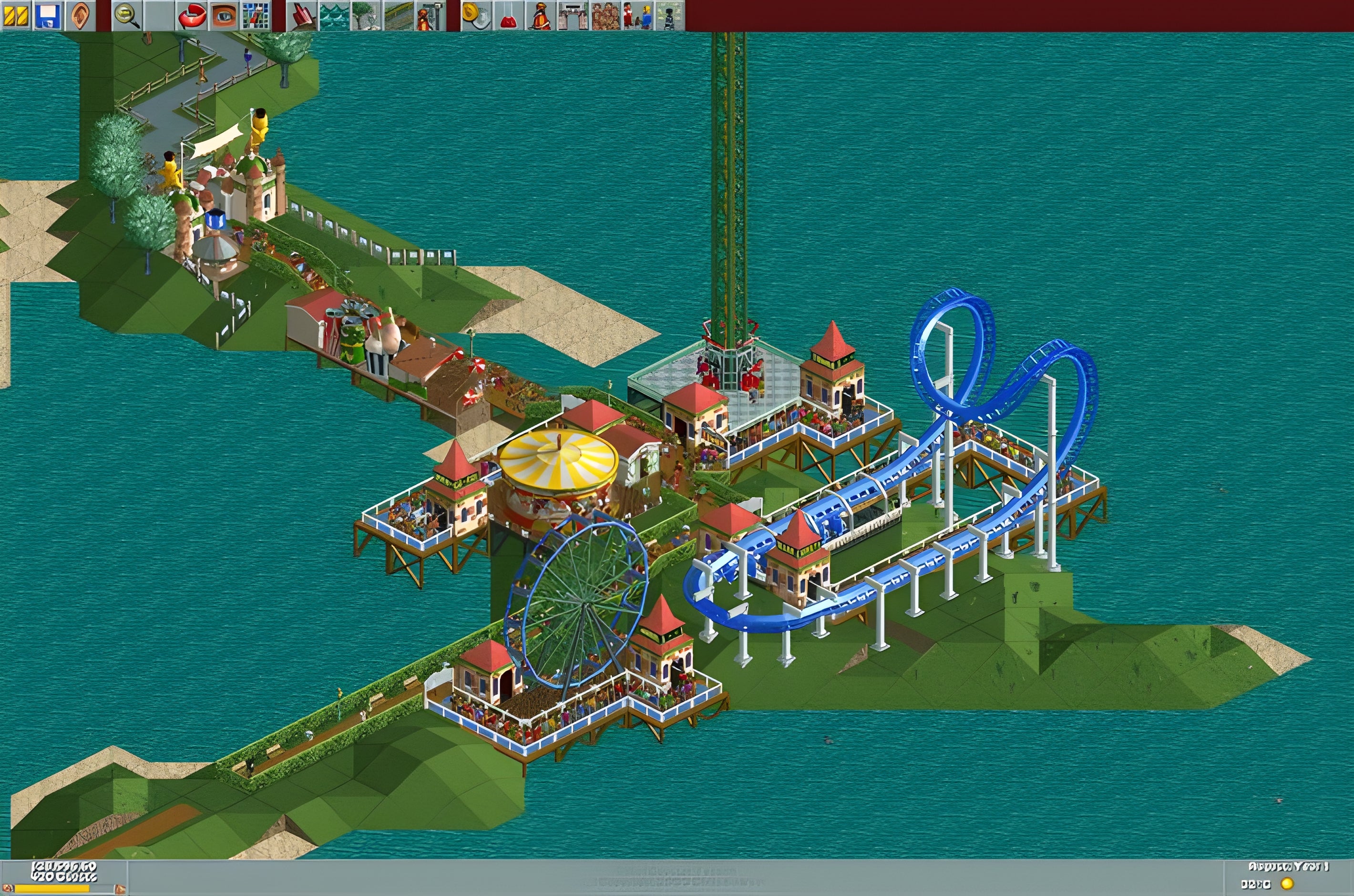 RollerCoaster Tycoon: Deluxe Steam Key GLOBAL