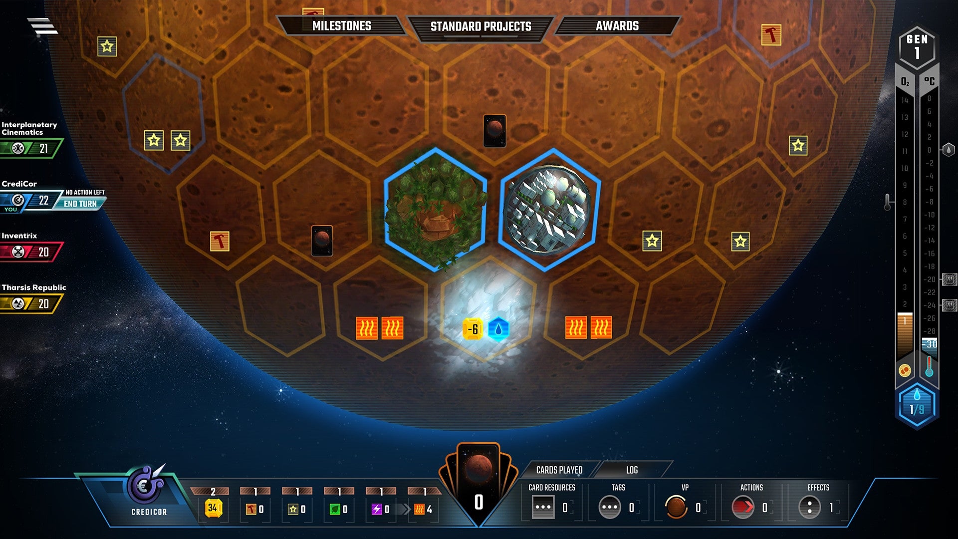 Terraforming Mars - Hellas & Elysium (PC) - Steam Key - GLOBAL