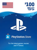 PlayStation Network Gift Card 100 USD  - PSN United States