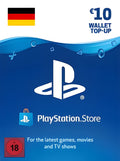 PlayStation Network Gift Card 10 EUR - PSN Germany