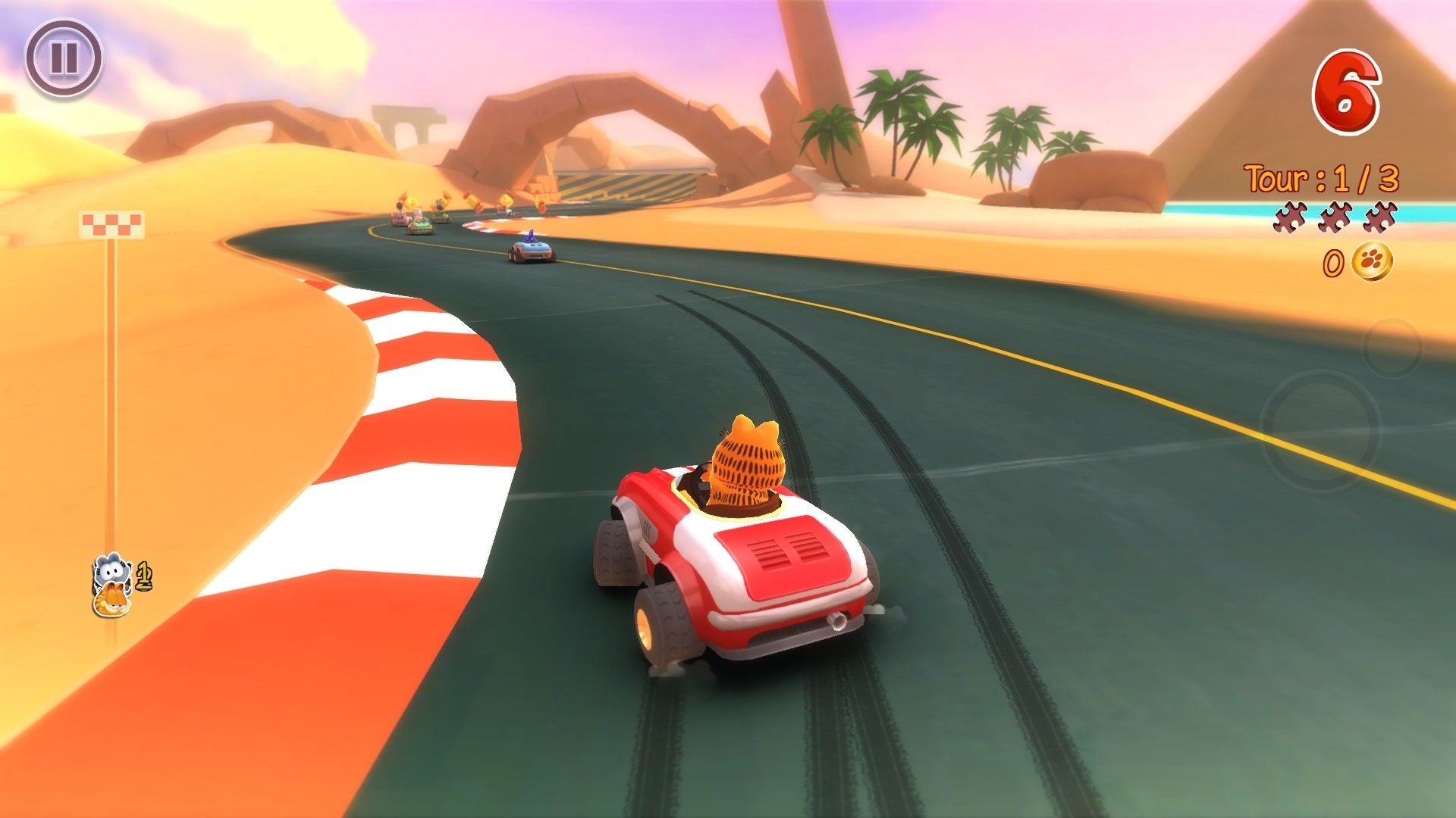 Garfield Kart Steam Key GLOBAL