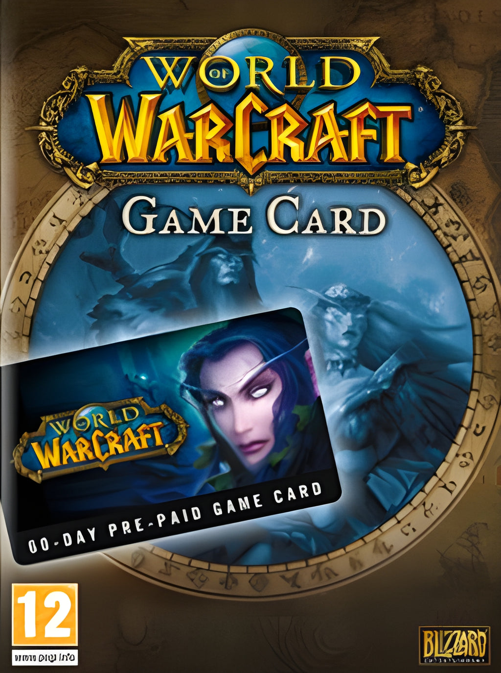 World of Warcraft Time Card Prepaid 60 Days Battle.net EUROPE