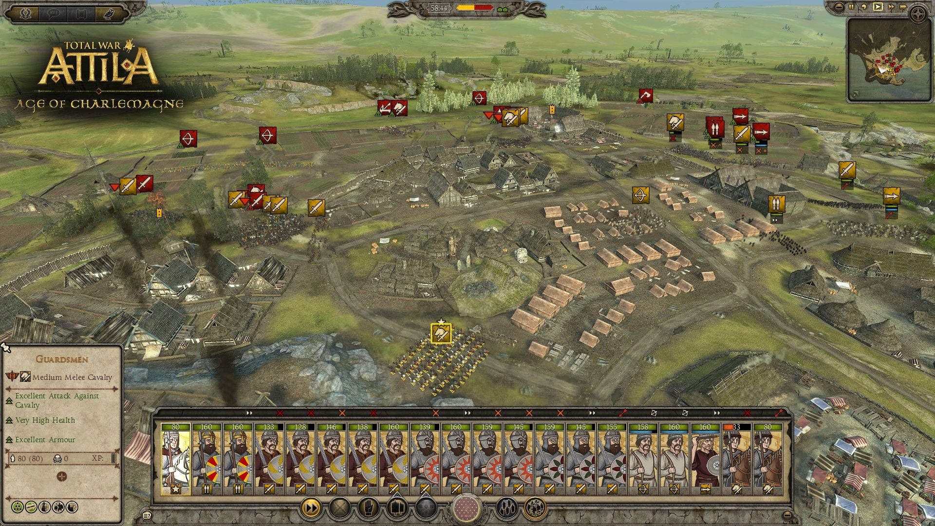 Total War: ATTILA - Age of Charlemagne Campaign Pack Steam Key GLOBAL