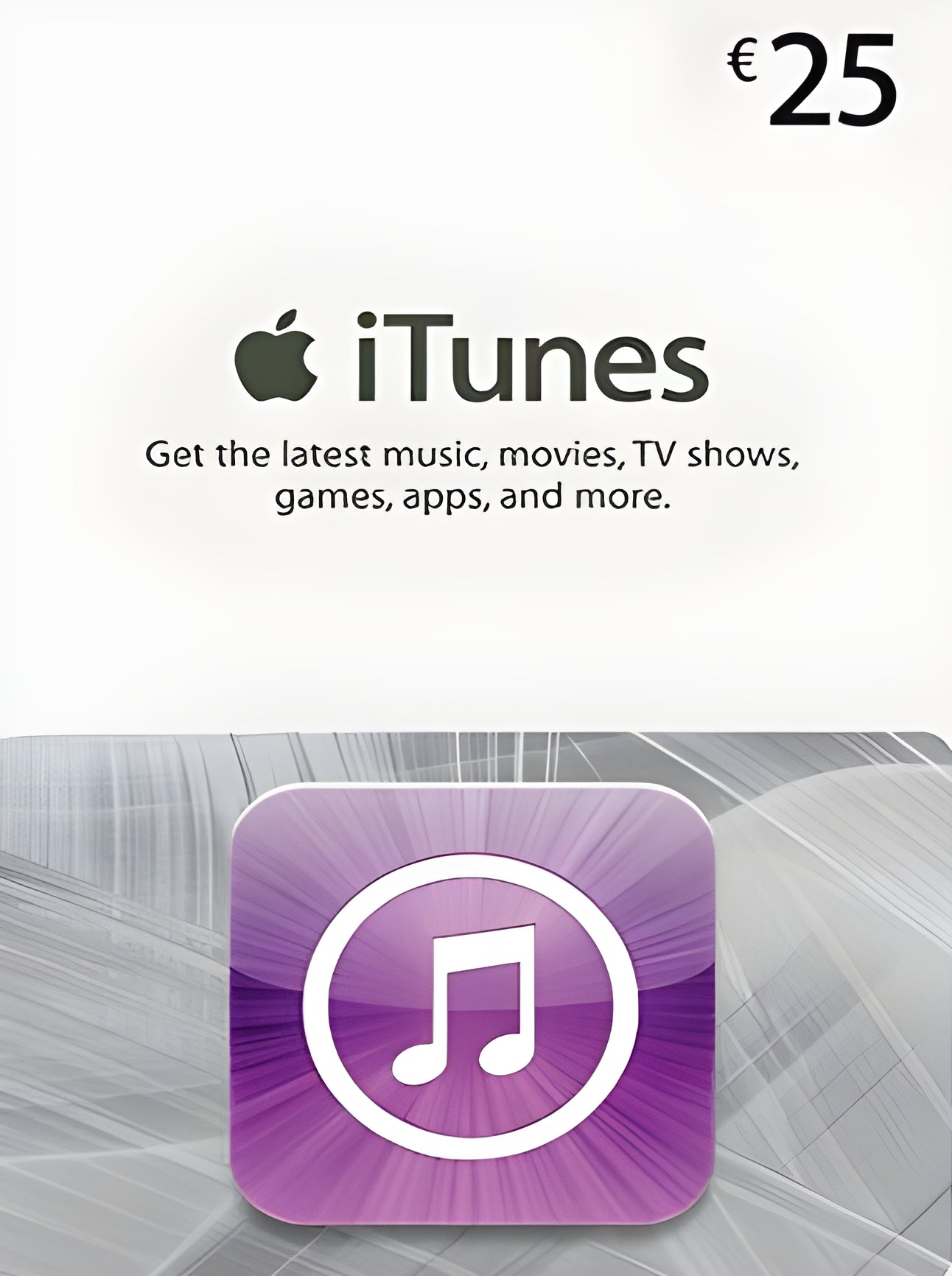 Apple iTunes Gift Card 25 EUR - iTunes Key - France