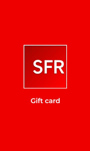 SFR DISCOVER 14,99 EUR Gift Card - FRANCE