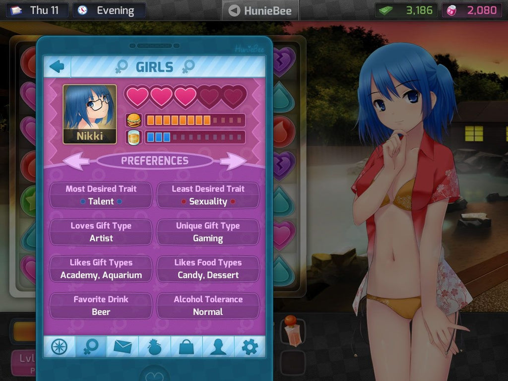 HuniePop Steam Key GLOBAL
