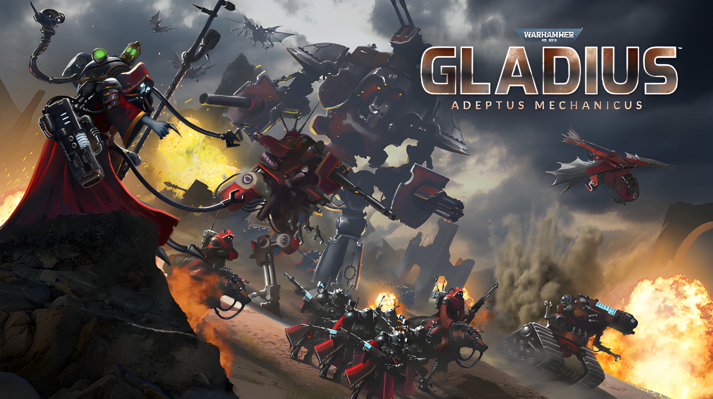 Warhammer 40,000: Gladius - Adeptus Mechanicus (PC) - Steam Key - GLOBAL