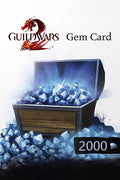 Guild Wars 2: 2000 Gems NcSoft Gem Card