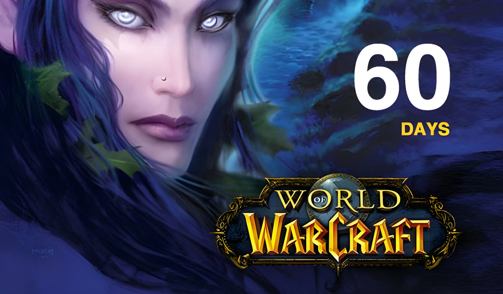 World of Warcraft Time Card Prepaid 60 Days Battle.net EUROPE