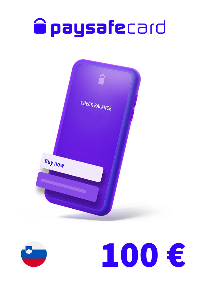 paysafecard 100 EUR Voucher Slovenia (SI)